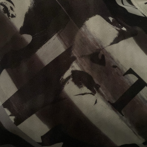 Hot topic long sleeve mesh top - Picture 2 of 3